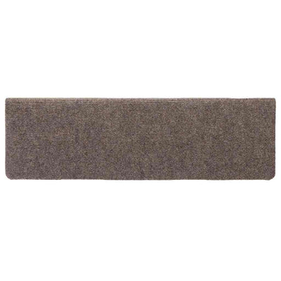 Portaiden matot Itsekiinnittyvät 30 kpl kerma 65x21x4 cm