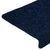 Itsekiinnittyvät porrasmatot 30 kpl navy 65x21x4 cm