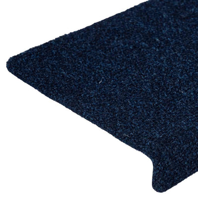 Itsekiinnittyvät porrasmatot 30 kpl navy 65x21x4 cm
