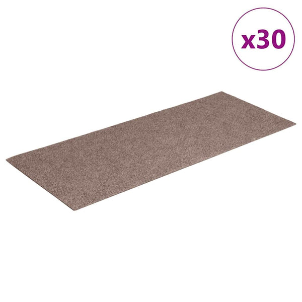 Porrasmatot itseliimautuvat 30 kpl 60x25 cm vaaleanruskea suorakaiteen muotoinen