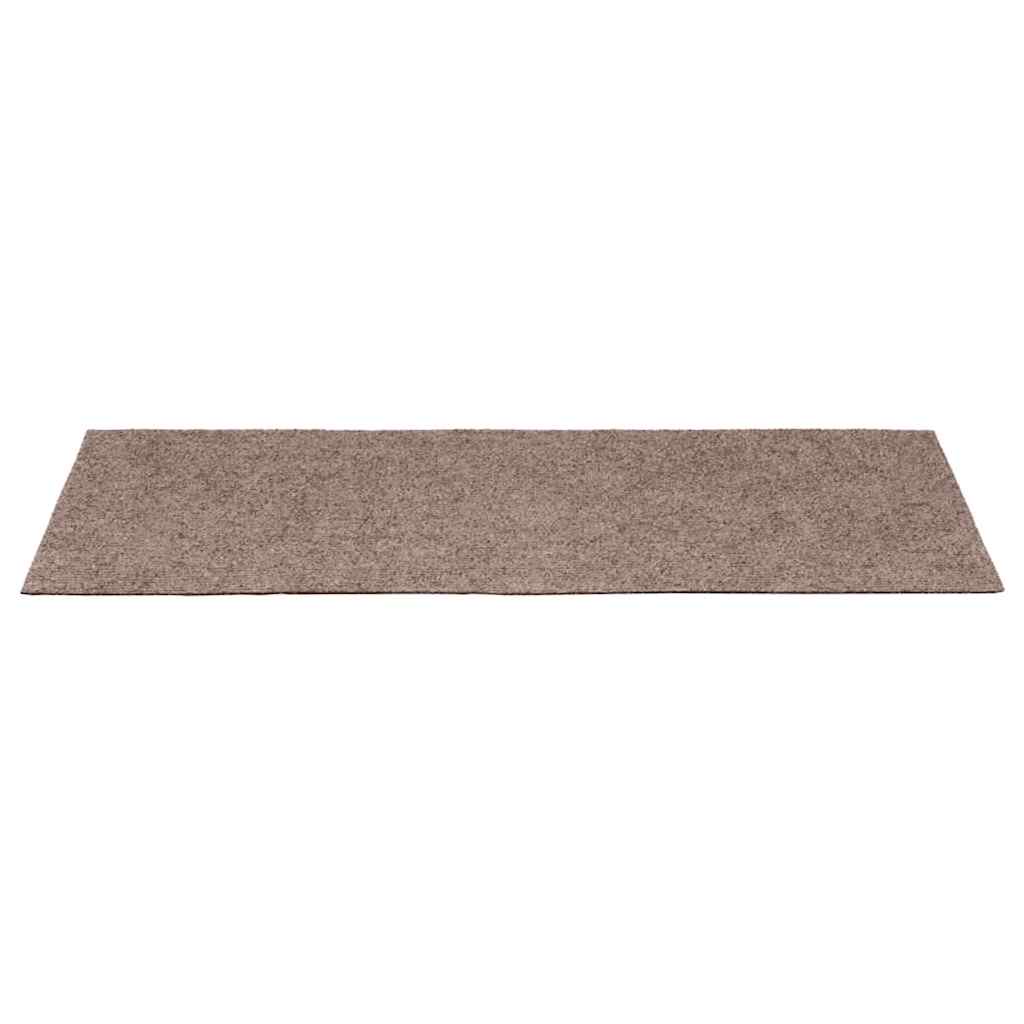 Ruskea itsekiinnittyvät porrasmatot Tuberon 65x21x4cm (20 kpl)