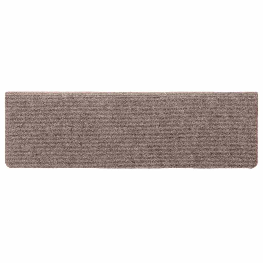 Ruskea itsekiinnittyvät porrasmatot Tuberon 65x21x4cm (20 kpl)