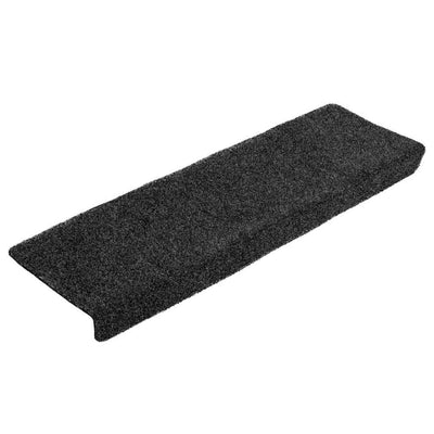 Porrasmatot Itsekiinnittyvät 20 kpl Musta 65x21x4 cm