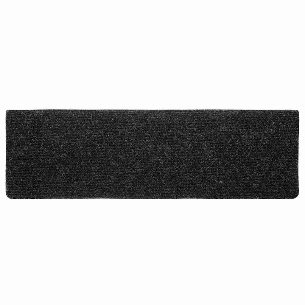 Musta porrasmatot itsekiinnittyvät Tuberon 65x21x4cm (20 kpl)