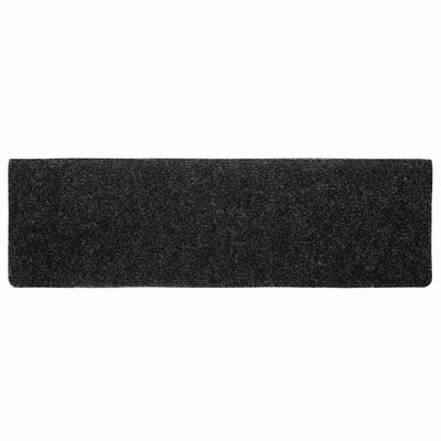 Porrasmatot Itsekiinnittyvät 20 kpl Musta 65x21x4 cm
