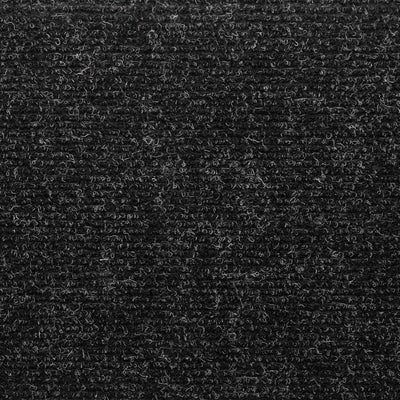 Porrasmatot Itsekiinnittyvät 20 kpl Musta 65x21x4 cm