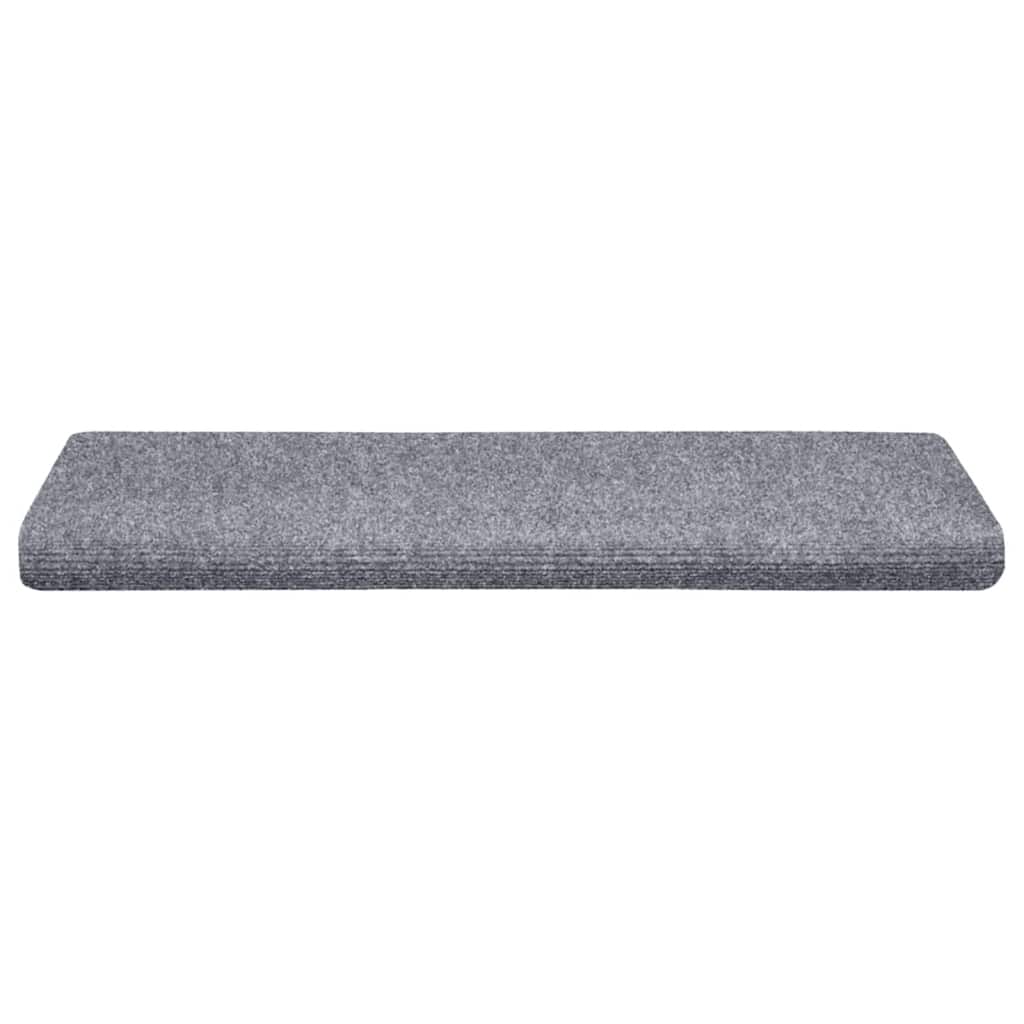 Vaaleanharmaa itsekiinnittyvät porrasmatot Tuberon 65x21x4cm (20 kpl)