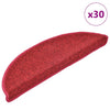 Porrasmatot 30 kpl Bordeaux Red 56x17x3 cm