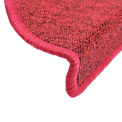 Porrasmatot 30 kpl Bordeaux Red 56x17x3 cm