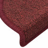 Porrasmatot 30 kpl Punainen 56x17x3 cm