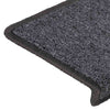 rappumatot 30 kpl 65x21x4 cm harmaa ja musta