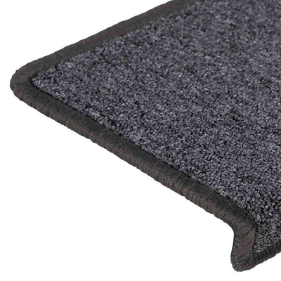 rappumatot 30 kpl 65x21x4 cm harmaa ja musta