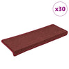 Porrasmatot 30 kpl 65x21x4 cm Matta punainen