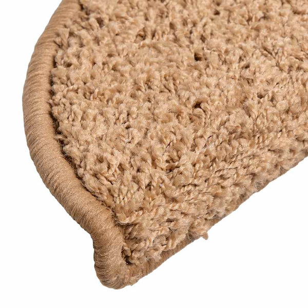 Porrasmatot 30 kpl 56x17x3 cm Beige puolipyöreä