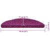 Porrasmatot 30 kpl Violetti 56x17x3 cm