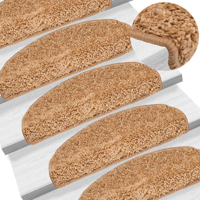Porrasmatot 30 kpl Beige 65x21x4 cm