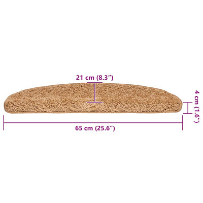 Porrasmatot 30 kpl Beige 65x21x4 cm