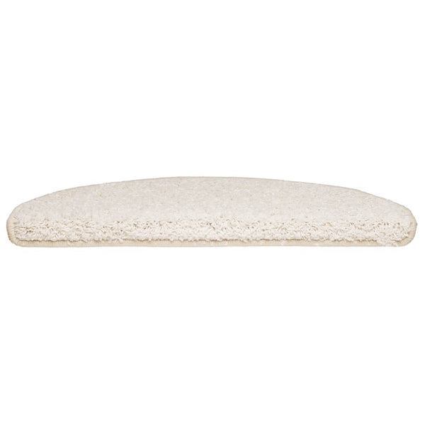 Porrasmatot 30 kpl 65x21x4 cm valkoinen puolipyöreä suuri