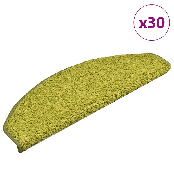 Porrasmatot 30 kpl 65x21x4 cm Vihreä Puolipyöreä Suuri