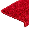 Porrasmatot 30 kpl 65x21x4 cm punainen