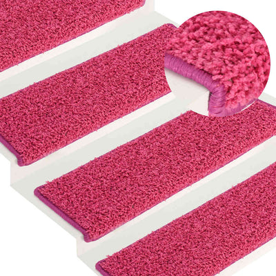 Porrasmatot 30 kpl 65x21x4 cm Pinkki