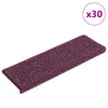 Porrasmatot 30 kpl 65x21x4 cm Tummanvioletti