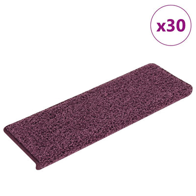 Porrasmatot 30 kpl 65x21x4 cm Tummanvioletti