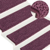 Porrasmatot 30 kpl 65x21x4 cm Tummanvioletti