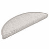 Porrasmatot itseliimautuvat sisaljäljitelmäiset 30 kpl 56x17x3 cm Platina