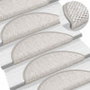 Porrasmatot itseliimautuvat sisaljäljitelmäiset 30 kpl 56x17x3 cm Platina