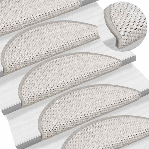 Porrasmatot itseliimautuvat sisaljäljitelmäiset 30 kpl 56x17x3 cm Platina