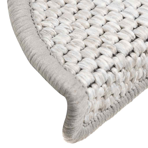 Porrasmatot itseliimautuvat sisaljäljitelmäiset 30 kpl 56x17x3 cm Platina