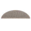 porrasmatot itsekiinnittyvä Sisal-Look 30 kpl 56x17x3 cm hopea