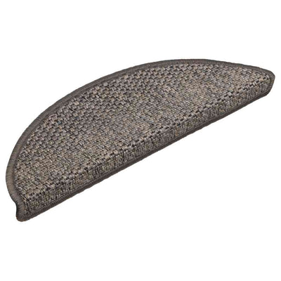 Porrasmatot Itsekiinnittyvä Sisal-Look 30 kpl Ruskea beige