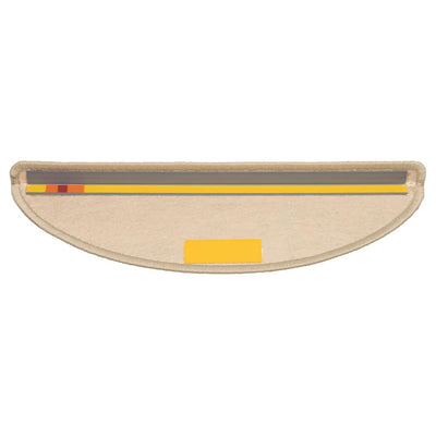 Itsekiinnittyvät porrasmatot sisaltyyli 30 kpl 56x17x3 cm beige