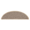 Itsekiinnittyvät porrasmatot sisaltyyli 30 kpl 56x17x3 cm beige
