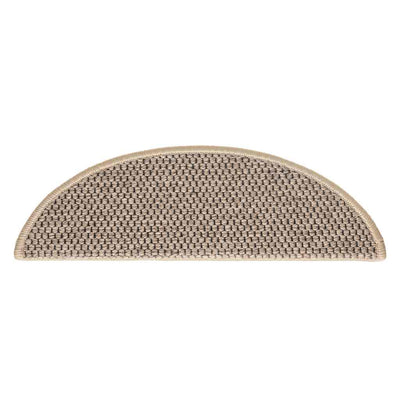 Itsekiinnittyvät porrasmatot sisaltyyli 30 kpl 56x17x3 cm beige