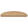 Porrasmatot Itsekiinnittyvä Sisal-Look 30 kpl 65x21x4 cm Sisal