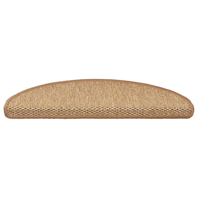 Porrasmatot Itsekiinnittyvä Sisal-Look 30 kpl 65x21x4 cm Sisal