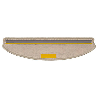 Itsekiinnittyvät porrasmatot sisaltyyli 30 kpl 65x21x4 cm beige