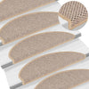Itsekiinnittyvät porrasmatot sisaltyyli 30kpl 65x21x4cm v.beige