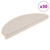 Portaiden matot Itsekiinnittyvä Sisal-Look 30 kpl Berber