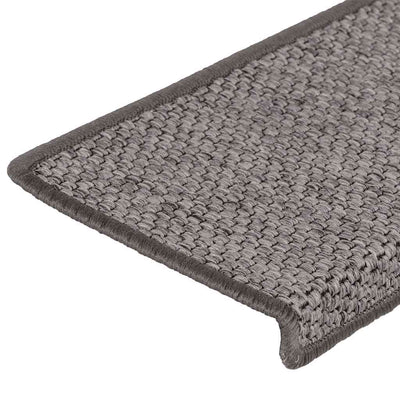 Itsekiinnittyvät porrasmatot sisaltyyli 30 kpl 65x21x4 cm beige