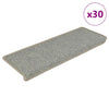Porrasmatot Itsekiinnittyvä Sisal-Look 30 kpl 65x21x4 cm Vihreä
