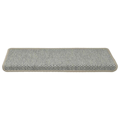 Porrasmatot Itsekiinnittyvä Sisal-Look 30 kpl 65x21x4 cm Vihreä