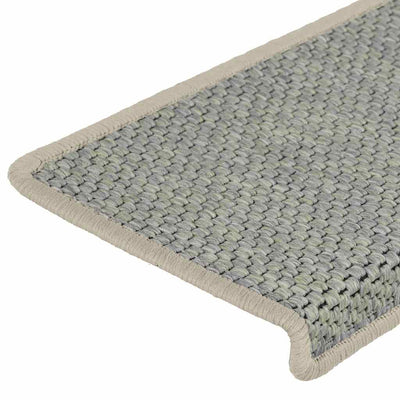 Porrasmatot Itsekiinnittyvä Sisal-Look 30 kpl 65x21x4 cm Vihreä