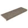 Itsekiinnittyvät porrasmatot sisaltyyli 30 kpl 65x21x4 cm beige