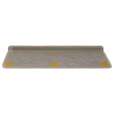 Itsekiinnittyvät porrasmatot sisaltyyli 30 kpl 65x21x4 cm beige