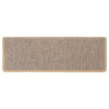Itsekiinnittyvät porrasmatot sisaltyyli 30kpl 65x21x4cm v.beige