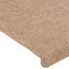 Porrasmatot Itsekiinnittyvät 30 kpl Beige 65x24,5x3,5 cm